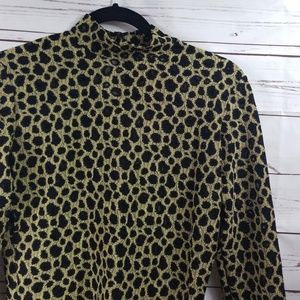 Vintage Cache Animal Print Top